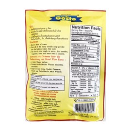Gosto Nam Tok (Waterfall) Thai Instant Darkened Spicy Noodle Soup Powder Each for 30 Servings - Pack of 1