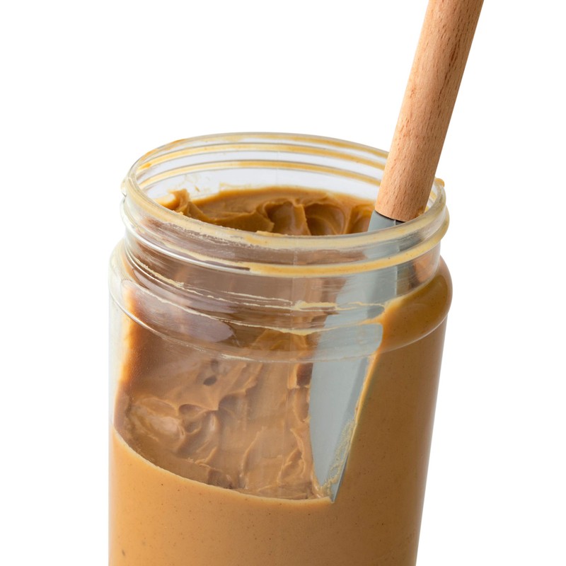 Peanut Butter Spoon - PBspoon Jar Cleaning Spatula with Wooden