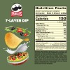Pringles 7-Layer Dip Potato Crisps Chips, Lunch Snacks, 5.5 oz
