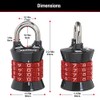 Master Lock Locker Lock Set Your Own Combination Padlock, 3