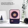 3‑Gear Adjustable Electric Fan Portable Handheld Hanging Neck Fan USB