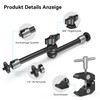 SMALLRIG 10 Inch Magic Arm with Super Clamp Large Crab