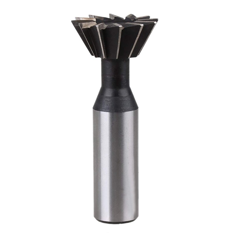 10mm x 60°Dovetail Groove Cutter HSS Straight Shank Dovetail Slotted