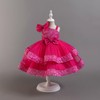 OBEEII Pageant Dress for Toddler Baby Girl Sequins Tulle Tutu