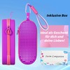 Uarekididol Swimming Goggles Case, Breathable Glasses Case with Drainage Holes