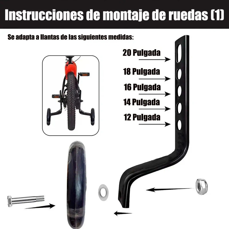 Ruedas De Entrenamiento Ciclismo/bicicleta Neumático Lateral