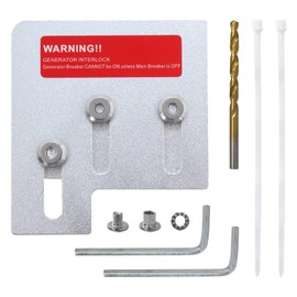 GRABOTE Latest Upgraded Generator Interlock Kit for Square D QO or for Homeline 150 or 200 amp Panels, Breaker Interlock Kit