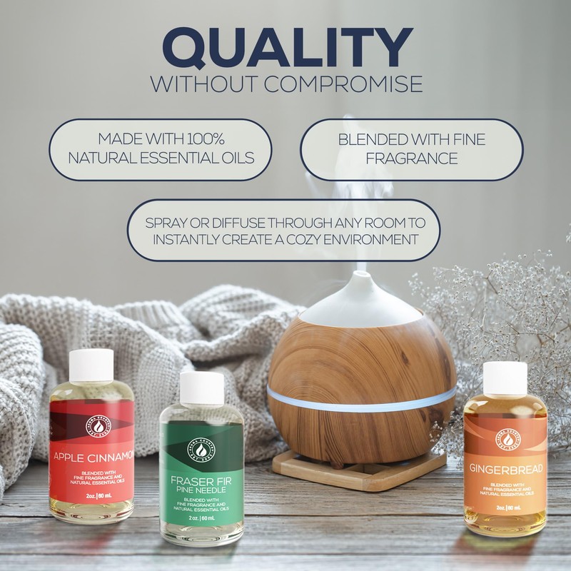 Aroma Country Winter Scent Gift Set – Essential Oils for