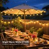 KepStars Outdoor String Lights Solar Powered Waterproof, 50ft 20 LED