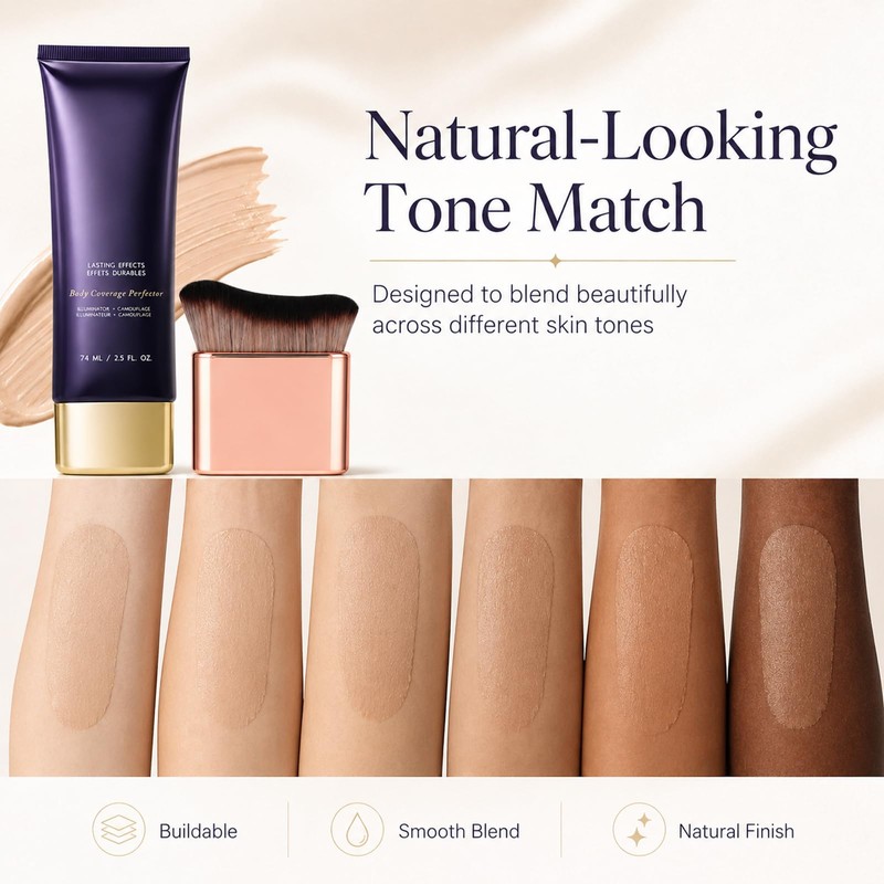 All in One Body Coverage Perfector - Leg Makeup Waterproof