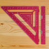 DEEDRR 7.5" Magnetic Rafter Square with Jig Block - Multi-Angle