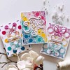 Circle Dot Background Die Cuts for Card Making Metal Cutting