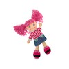 Teorema - Carlotta Bambola di Pezza con Capelli Colorati, Bambola