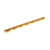 Miyabi Front Curtain Chinchilla Gold Fringe: Gold Size: L (2200mm)