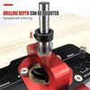 Hinge Jig Drilling Hole Puncher, 35mm Aluminum Alloy Hinge Jig,