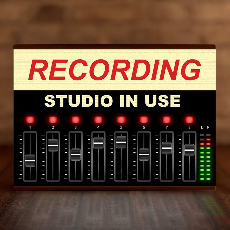 Light Box Room Sign XL A4 Recording Studio | Light