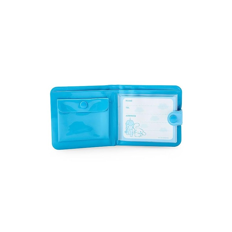 Sanrio Cartera de vinilo, Blue, 9cm x 9cm x 1.5cm,