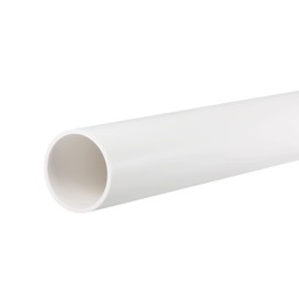 DMiotech ID 36 mm OD 40 m, 0.5 m Length PVC Rigid Pipe Pipe White for Liquid Pipe, DIY Decoration
