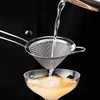 Timkumon Fine Mesh Strainers, Small Stainless Steel Cone Strainer for