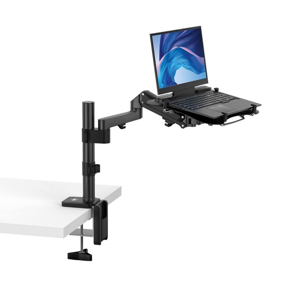 Laptop Desk Mount – Articulating Desk Mount Clamp for Laptops