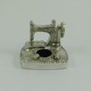 Solid English Pewter Pin Cushion Sewing Machine Design | 8658