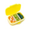 Honbay 2PCS Vitamin Organizer Box Portable Small Pill Case with