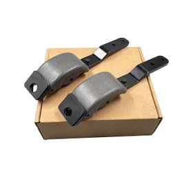 HUYILUN0104 2 PCS Gray Rear Quarter Window Latch Compatible with Toyota Hilux 1997-2004 Tacoma 2000-2004