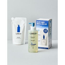 Labohange [라보에이치] 노세범 쿨링 샴푸 400+400mL 기획세트 [Labohc] No Sebum Cooling Shampoo 400+400mL Planning Set