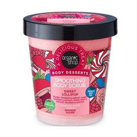 Natura Siberica Organic Shop Body Desserts Smoothing Body Scrub Sweet Lollipop, 450ml
