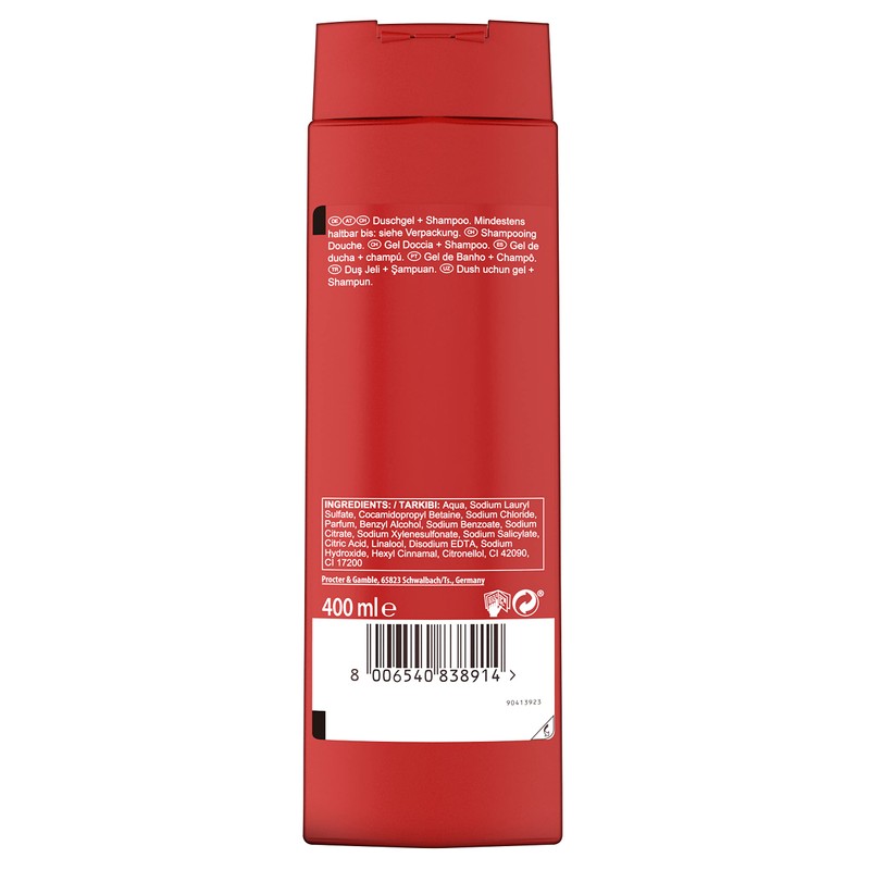 Old Spice Captain 3-in-1 Shower Gel