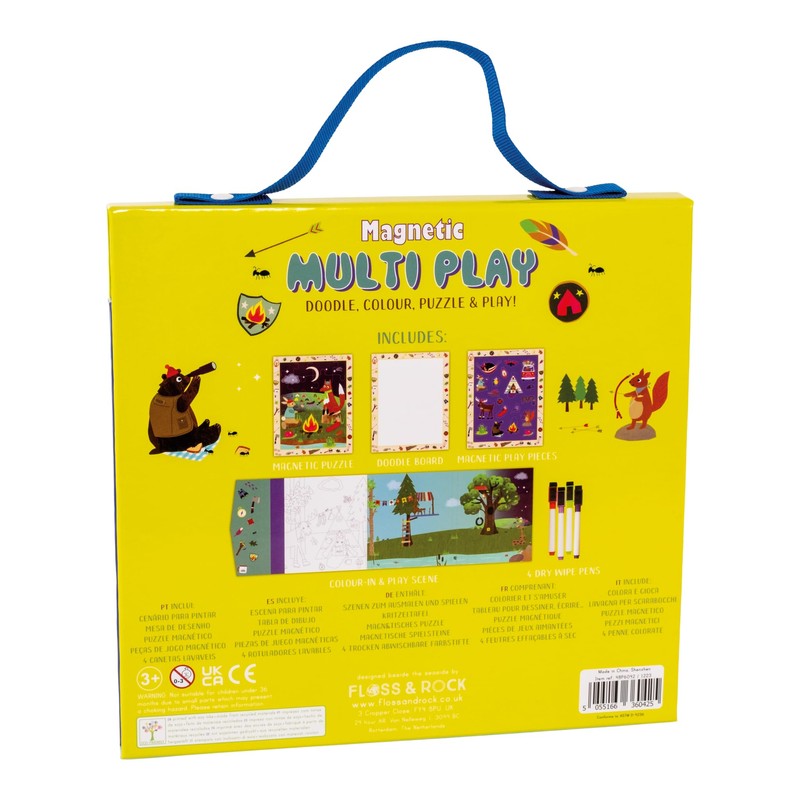 Floss & Rock Magnetic Multi Play Activity Box for Kids