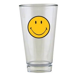 Zak Designs 6187-1401 Transparent Glass 33 cl SAN Plastic Smiley