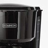 Dominion 4-Cup Coffeemaker Compact Coffee Pot Brewer Machine, Quiet with