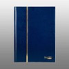 small stamp album (new) 16 white sides, blue cover