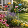 Butterfly Watering Station Garden Stakes Set of 2