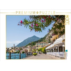 CALVENDO Puzzle Lake Garda Limone sul Garda Waterfront 1000 Pieces Laying Size 64 x 48 cm Photo Puzzle Image by Melanie Viola
