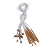 12pcs Afghan Rug Crochet Hook Handicraft Carbonized Bamboo Tunisian Crochet