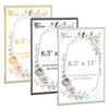 EHWINE 16 Pack 8.5 x 11 Acrylic Sign Holder Wall