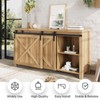 EaseLife 5 FT Mini Cabinet Bypass Sliding Barn Door Hardware