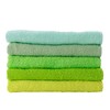 Muco Towel, Light Face Towel, Assorted Set, Thin, Quick Drying,