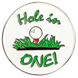 Navika Hole in One Ball Marker with Magnetic Clip