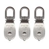 simPLEISURE Ya010013a03n0 Pulleys Stainless Steel M15 Set of 3