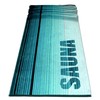 Lashuma Oslo Sauna Towel, Lying Towel, Turquoise, Green, Absorbent Sauna