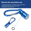 LED Light-Up Dog Tag for Nighttime Use – Glowing Flashing