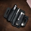VIPERADE PJ29 Multi-Tool Sheath for Belt, Leather EDC Pocket Organizer