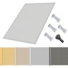 Awning with Mounting Ropes, Sun Protection, Waterproof, UV Protection, Wind