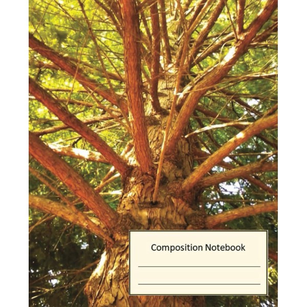 Composition Notebook : Wide Ruled | Cypress Tree