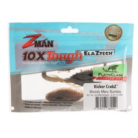 Z-Man KC35-352PK3 Kicker Crabz 3.5" Bloody Mary Sunday 3 Pack