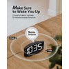 GOLOZA Digital Alarm Clock for Bedroom, Digital Clock with Modern