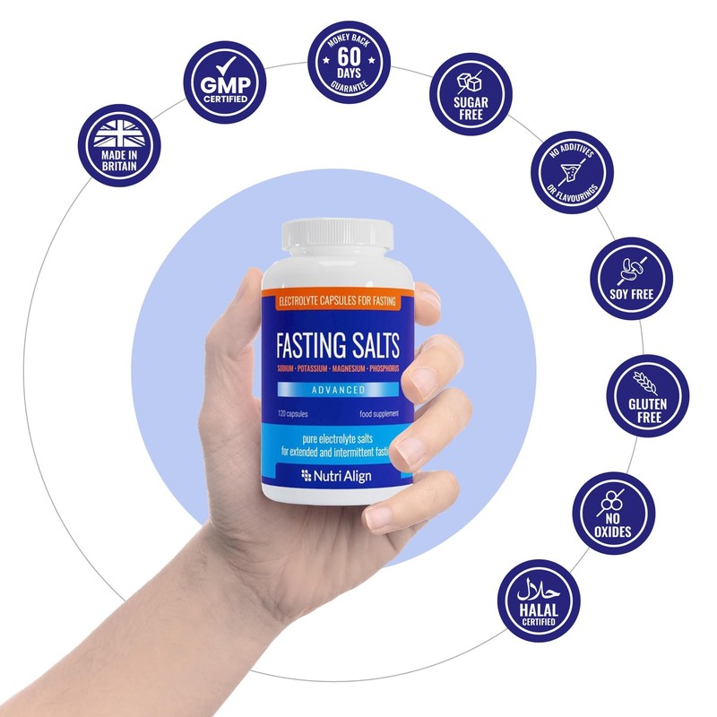 Fasting Salts Capsules. 120 Capsules (Advanced)